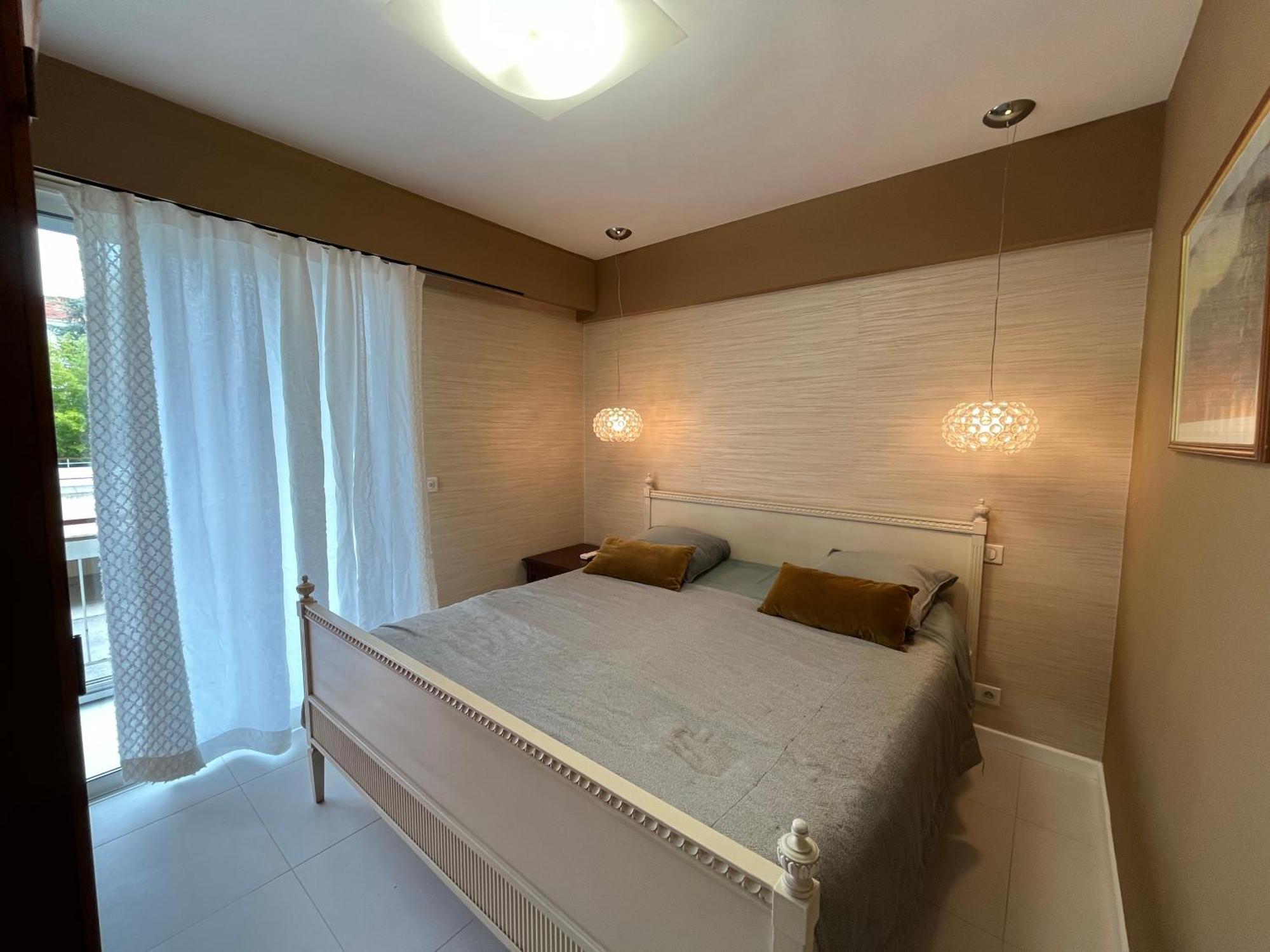 Appartement Calme Familial 3 Ch Avec Terrasses Juan-les-Pins Bagian luar foto